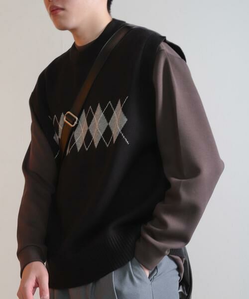 SENSE OF PLACE by URBAN RESEARCH / センスオブプレイス バイ アーバンリサーチ ベスト | 『ユニセックス』アーガイルニットベスト | 詳細26