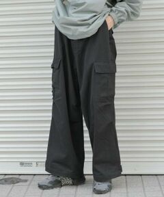 SENSE OF PLACE by URBAN RESEARCH / センスオブプレイス バイ アーバンリサーチ その他パンツ | ウォッシュドカーゴワイドパンツ
