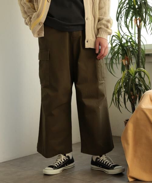 SENSE OF PLACE by URBAN RESEARCH / センスオブプレイス バイ アーバンリサーチ その他パンツ | ウォッシュドカーゴワイドパンツ | 詳細13