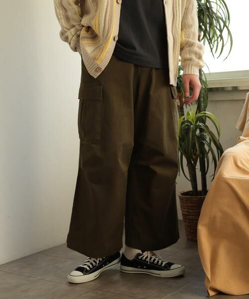 SENSE OF PLACE by URBAN RESEARCH / センスオブプレイス バイ アーバンリサーチ その他パンツ | ウォッシュドカーゴワイドパンツ | 詳細14