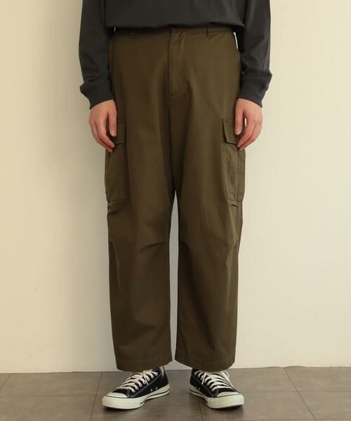 SENSE OF PLACE by URBAN RESEARCH / センスオブプレイス バイ アーバンリサーチ その他パンツ | ウォッシュドカーゴワイドパンツ | 詳細15