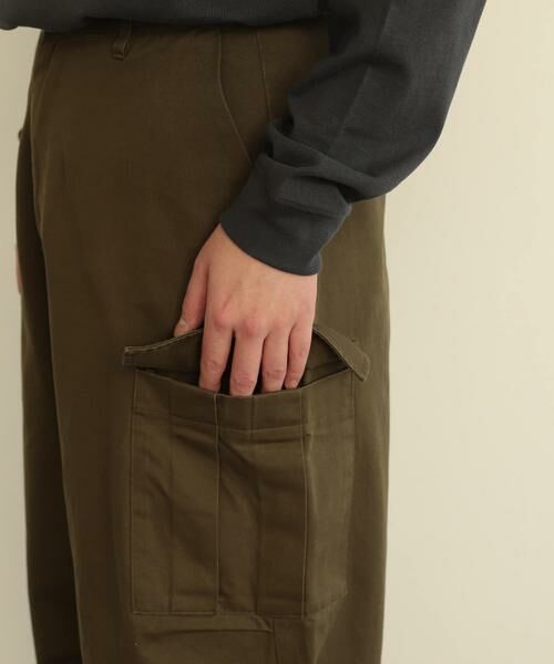 SENSE OF PLACE by URBAN RESEARCH / センスオブプレイス バイ アーバンリサーチ その他パンツ | ウォッシュドカーゴワイドパンツ | 詳細18