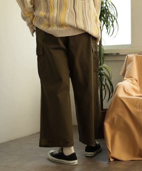 SENSE OF PLACE by URBAN RESEARCH / センスオブプレイス バイ アーバンリサーチ その他パンツ | ウォッシュドカーゴワイドパンツ | 詳細2