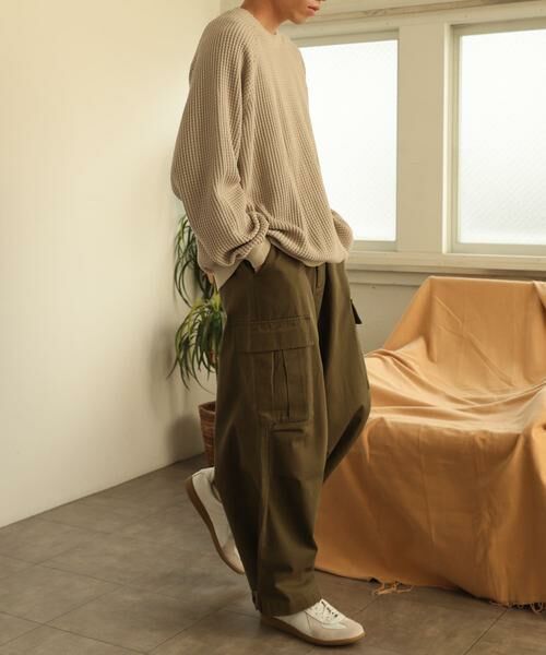 SENSE OF PLACE by URBAN RESEARCH / センスオブプレイス バイ アーバンリサーチ その他パンツ | ウォッシュドカーゴワイドパンツ | 詳細21