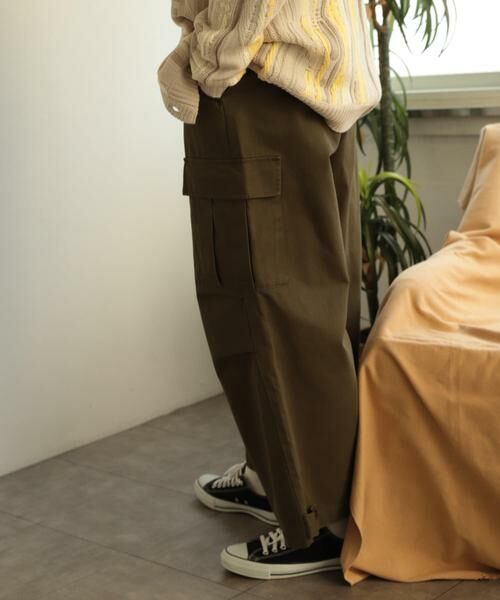 SENSE OF PLACE by URBAN RESEARCH / センスオブプレイス バイ アーバンリサーチ その他パンツ | ウォッシュドカーゴワイドパンツ | 詳細3