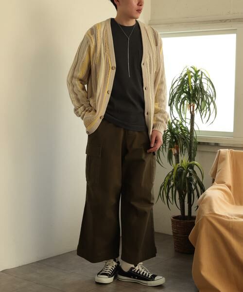 SENSE OF PLACE by URBAN RESEARCH / センスオブプレイス バイ アーバンリサーチ その他パンツ | ウォッシュドカーゴワイドパンツ | 詳細4