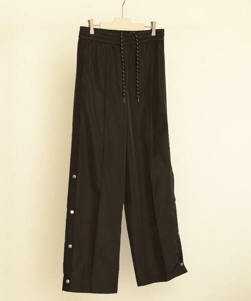 SENSE OF PLACE by URBAN RESEARCH / センスオブプレイス バイ アーバンリサーチ その他パンツ | 『セットアップ対応』サイドライントラックパンツ(ブラック)