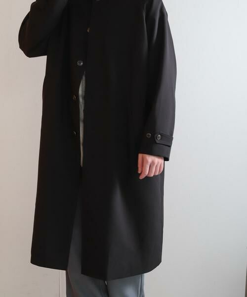 SENSE OF PLACE by URBAN RESEARCH / センスオブプレイス バイ アーバンリサーチ ステンカラーコート | 『ユニセックス』バルマカーンルーズコート | 詳細13