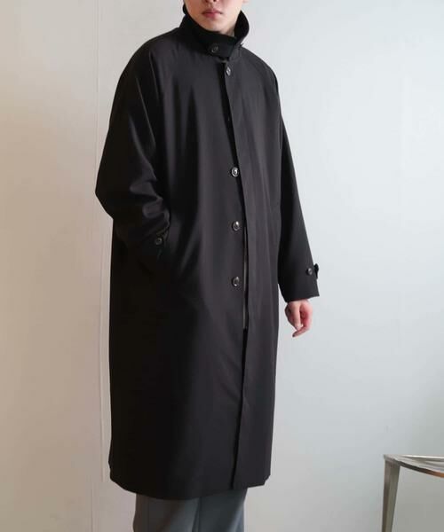 SENSE OF PLACE by URBAN RESEARCH / センスオブプレイス バイ アーバンリサーチ ステンカラーコート | 『ユニセックス』バルマカーンルーズコート | 詳細16