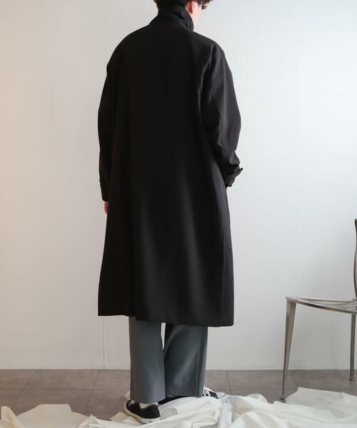 SENSE OF PLACE by URBAN RESEARCH / センスオブプレイス バイ アーバンリサーチ ステンカラーコート | 『ユニセックス』バルマカーンルーズコート | 詳細18