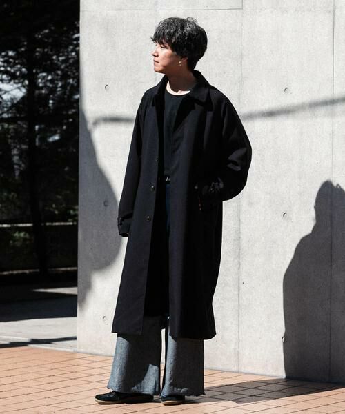 SENSE OF PLACE by URBAN RESEARCH / センスオブプレイス バイ アーバンリサーチ ステンカラーコート | 『ユニセックス』バルマカーンルーズコート | 詳細9