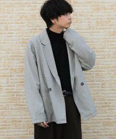 SENSE OF PLACE by URBAN RESEARCH / センスオブプレイス バイ アーバンリサーチ その他アウター | チェックダブルルーズジャケット