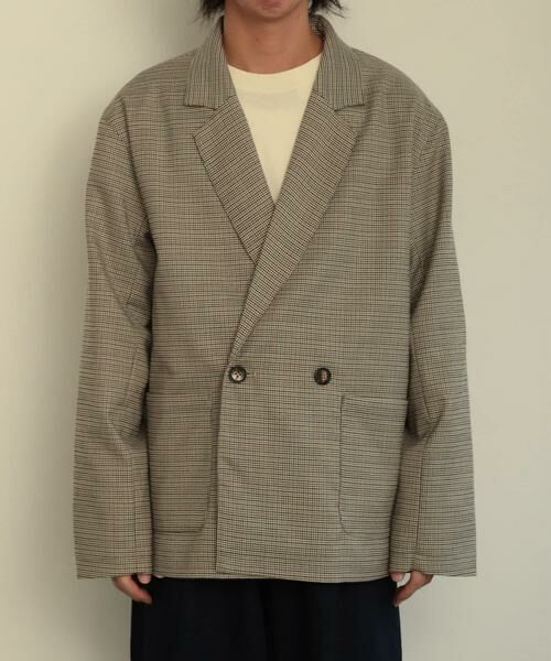 SENSE OF PLACE by URBAN RESEARCH / センスオブプレイス バイ アーバンリサーチ その他アウター | チェックダブルルーズジャケット | 詳細16