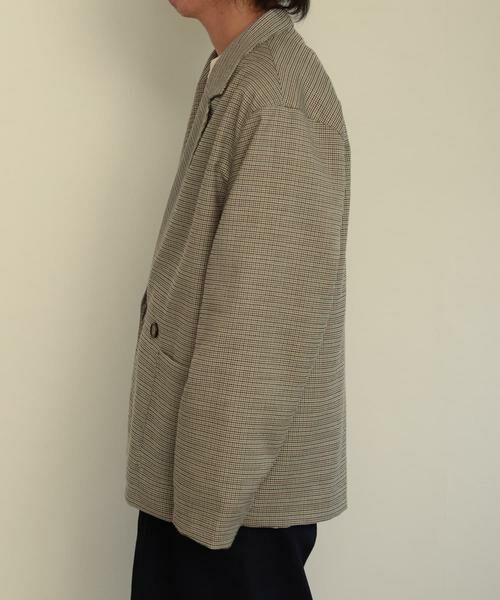 SENSE OF PLACE by URBAN RESEARCH / センスオブプレイス バイ アーバンリサーチ その他アウター | チェックダブルルーズジャケット | 詳細17