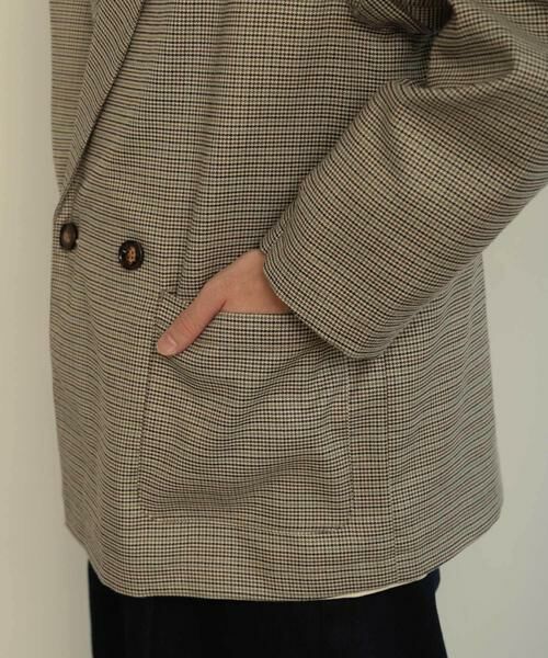 SENSE OF PLACE by URBAN RESEARCH / センスオブプレイス バイ アーバンリサーチ その他アウター | チェックダブルルーズジャケット | 詳細21