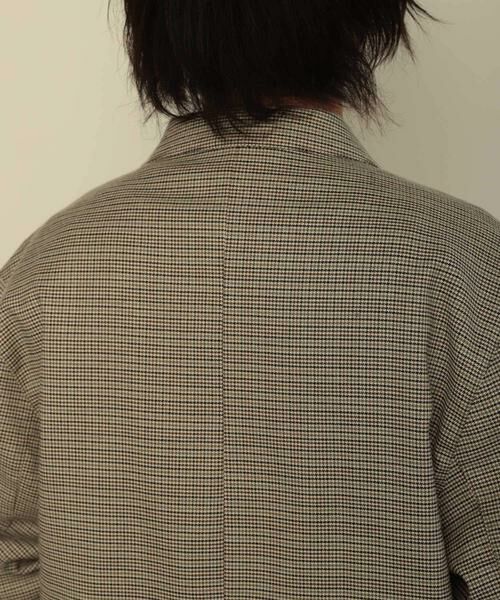 SENSE OF PLACE by URBAN RESEARCH / センスオブプレイス バイ アーバンリサーチ その他アウター | チェックダブルルーズジャケット | 詳細22