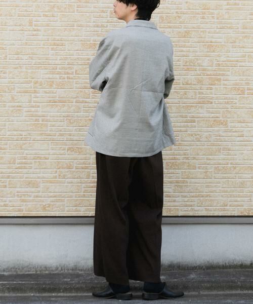 SENSE OF PLACE by URBAN RESEARCH / センスオブプレイス バイ アーバンリサーチ その他アウター | チェックダブルルーズジャケット | 詳細3