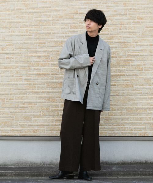 SENSE OF PLACE by URBAN RESEARCH / センスオブプレイス バイ アーバンリサーチ その他アウター | チェックダブルルーズジャケット | 詳細6