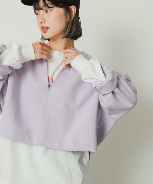 SENSE OF PLACE by URBAN RESEARCH / センスオブプレイス バイ アーバンリサーチ Tシャツ | Vネッククロップドトップ | 詳細2