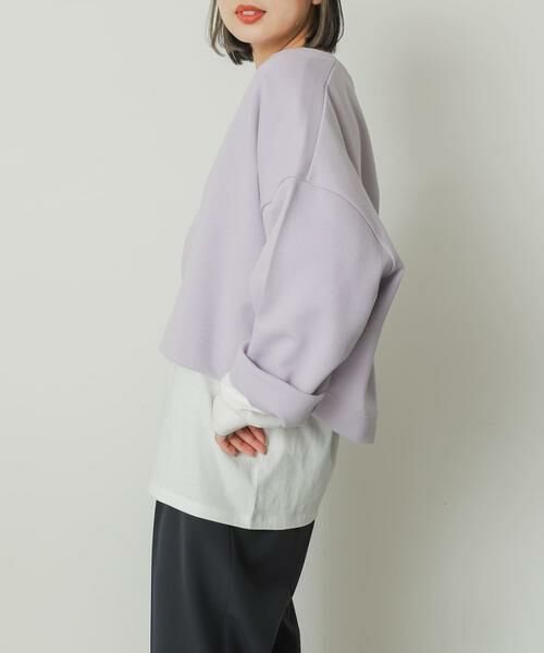 SENSE OF PLACE by URBAN RESEARCH / センスオブプレイス バイ アーバンリサーチ Tシャツ | Vネッククロップドトップ | 詳細4