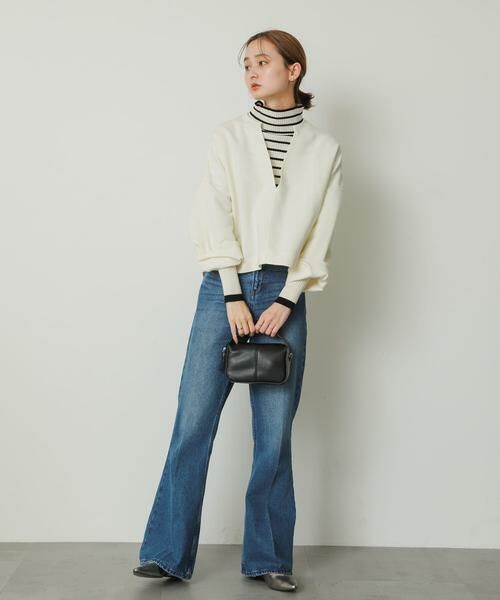 SENSE OF PLACE by URBAN RESEARCH / センスオブプレイス バイ アーバンリサーチ Tシャツ | Vネッククロップドトップ | 詳細22