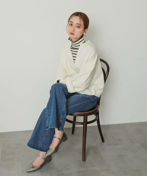 SENSE OF PLACE by URBAN RESEARCH / センスオブプレイス バイ アーバンリサーチ Tシャツ | Vネッククロップドトップ | 詳細24