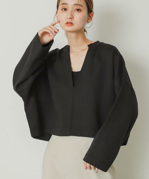 SENSE OF PLACE by URBAN RESEARCH / センスオブプレイス バイ アーバンリサーチ Tシャツ | Vネッククロップドトップ | 詳細29