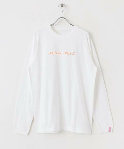 SENSE OF PLACE by URBAN RESEARCH / センスオブプレイス バイ アーバンリサーチ Tシャツ | ときめく長袖シャツ『別注』SENTOKiSSA×SENSE OF PLACE　プリントTシャツ | 詳細5