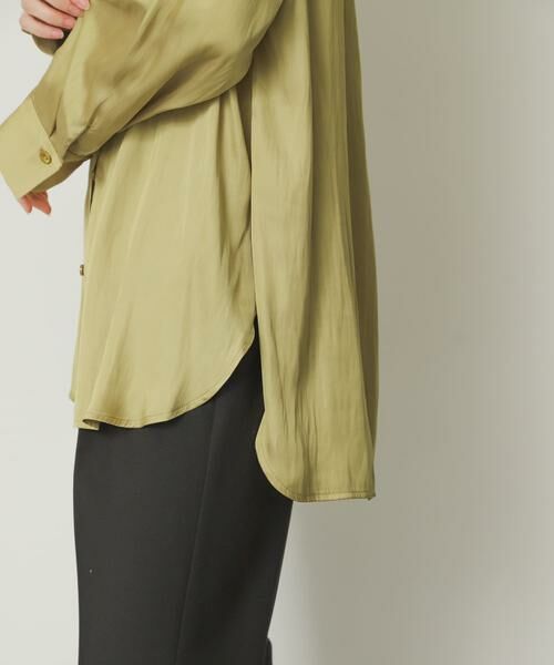 SENSE OF PLACE by URBAN RESEARCH / センスオブプレイス バイ アーバンリサーチ シャツ・ブラウス | サテンルーズシャツ | 詳細3