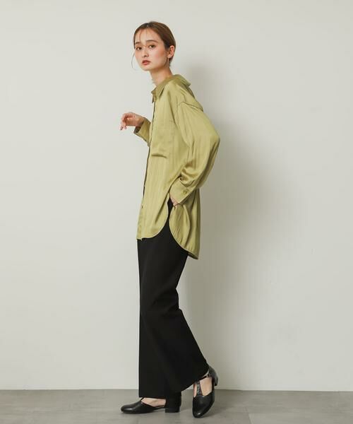 SENSE OF PLACE by URBAN RESEARCH / センスオブプレイス バイ アーバンリサーチ シャツ・ブラウス | サテンルーズシャツ | 詳細7