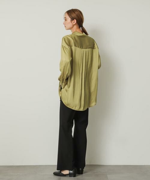 SENSE OF PLACE by URBAN RESEARCH / センスオブプレイス バイ アーバンリサーチ シャツ・ブラウス | サテンルーズシャツ | 詳細8
