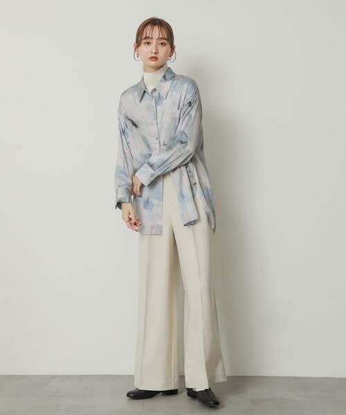 SENSE OF PLACE by URBAN RESEARCH / センスオブプレイス バイ アーバンリサーチ シャツ・ブラウス | サテンルーズシャツ | 詳細21