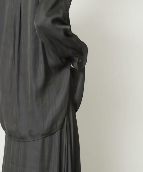 SENSE OF PLACE by URBAN RESEARCH / センスオブプレイス バイ アーバンリサーチ シャツ・ブラウス | サテンルーズシャツ | 詳細24