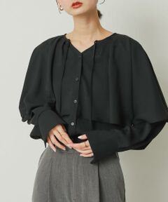 SENSE OF PLACE by URBAN RESEARCH / センスオブプレイス バイ アーバンリサーチ シャツ・ブラウス | フリルケープブラウス
