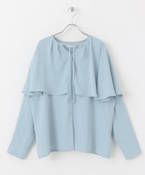 SENSE OF PLACE by URBAN RESEARCH / センスオブプレイス バイ アーバンリサーチ シャツ・ブラウス | フリルケープブラウス | 詳細13