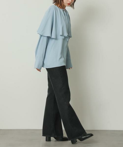 SENSE OF PLACE by URBAN RESEARCH / センスオブプレイス バイ アーバンリサーチ シャツ・ブラウス | フリルケープブラウス | 詳細5