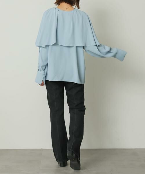 SENSE OF PLACE by URBAN RESEARCH / センスオブプレイス バイ アーバンリサーチ シャツ・ブラウス | フリルケープブラウス | 詳細6