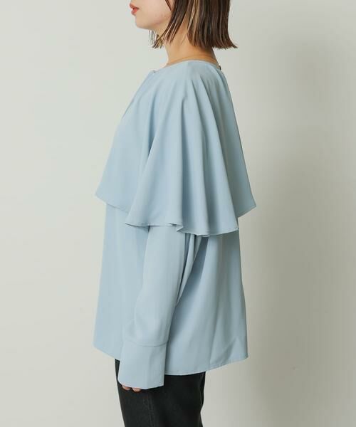 SENSE OF PLACE by URBAN RESEARCH / センスオブプレイス バイ アーバンリサーチ シャツ・ブラウス | フリルケープブラウス | 詳細8