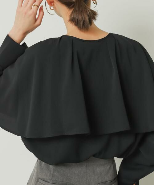 SENSE OF PLACE by URBAN RESEARCH / センスオブプレイス バイ アーバンリサーチ シャツ・ブラウス | フリルケープブラウス | 詳細16