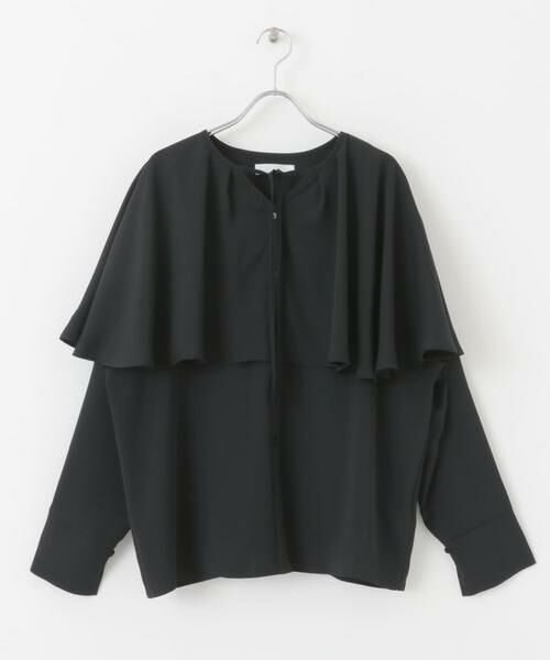 SENSE OF PLACE by URBAN RESEARCH / センスオブプレイス バイ アーバンリサーチ シャツ・ブラウス | フリルケープブラウス | 詳細18