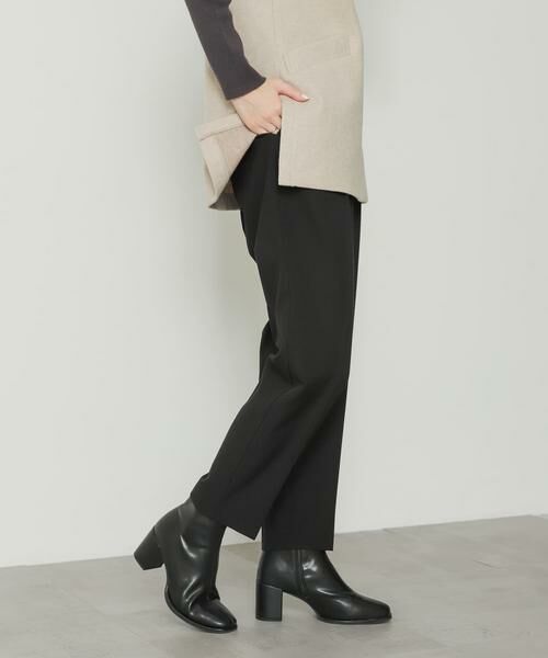 SENSE OF PLACE by URBAN RESEARCH / センスオブプレイス バイ アーバンリサーチ その他パンツ | 『WEB限定』テーパードイージーパンツ(ブラック)