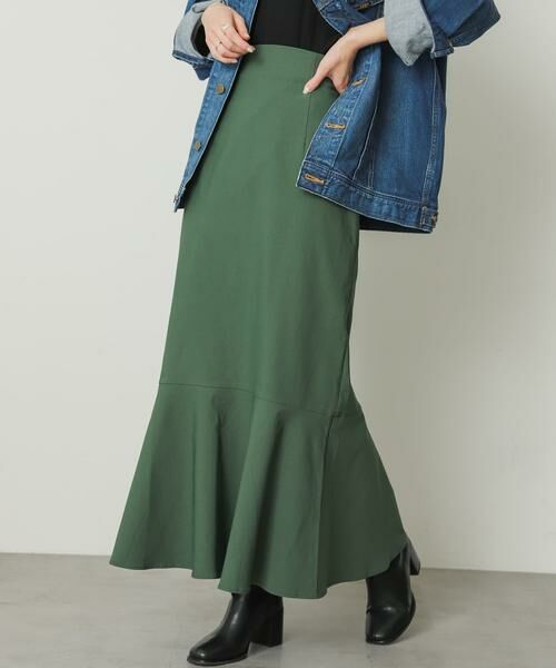 SENSE OF PLACE by URBAN RESEARCH / センスオブプレイス バイ アーバンリサーチ スカート | ストレッチハイウエストマーメイドスカート | 詳細2