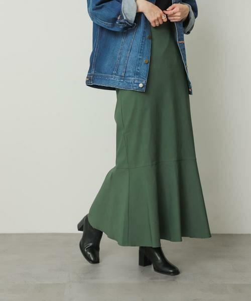 SENSE OF PLACE by URBAN RESEARCH / センスオブプレイス バイ アーバンリサーチ スカート | ストレッチハイウエストマーメイドスカート | 詳細3