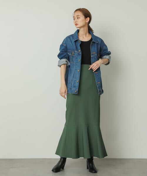 SENSE OF PLACE by URBAN RESEARCH / センスオブプレイス バイ アーバンリサーチ スカート | ストレッチハイウエストマーメイドスカート | 詳細4