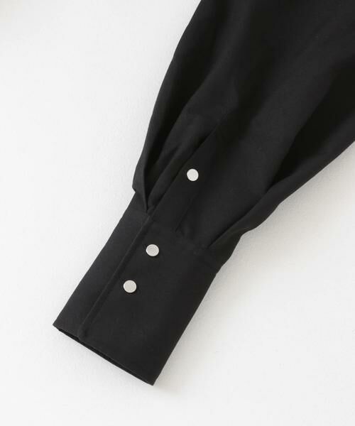 SENSE OF PLACE by URBAN RESEARCH / センスオブプレイス バイ アーバンリサーチ ワンピース | 『COMPACT/低身長向けサイズ展開あり』ウエストタックフレアシャツワンピース | 詳細8