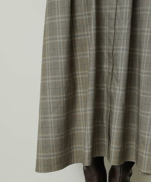 SENSE OF PLACE by URBAN RESEARCH / センスオブプレイス バイ アーバンリサーチ ワンピース | 『COMPACT/低身長向けサイズ展開あり』ウエストタックフレアシャツワンピース | 詳細18
