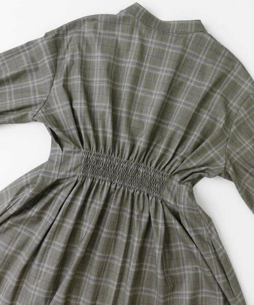 SENSE OF PLACE by URBAN RESEARCH / センスオブプレイス バイ アーバンリサーチ ワンピース | 『COMPACT/低身長向けサイズ展開あり』ウエストタックフレアシャツワンピース | 詳細26