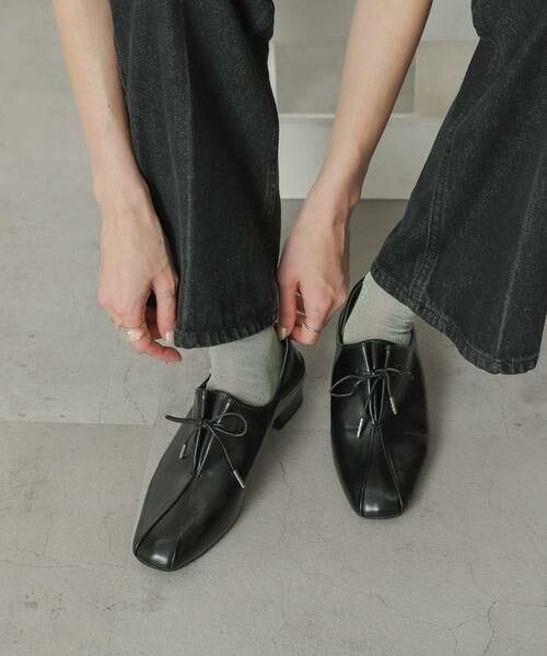 SENSE OF PLACE by URBAN RESEARCH / センスオブプレイス バイ アーバンリサーチ シューズ | タックリボンステップオンシューズ | 詳細28
