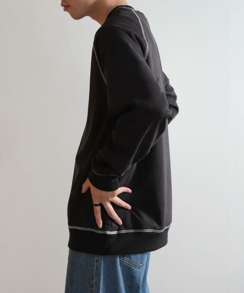 SENSE OF PLACE by URBAN RESEARCH / センスオブプレイス バイ アーバンリサーチ スウェット | ラグランフェイクスエードスウェットシャツ | 詳細3