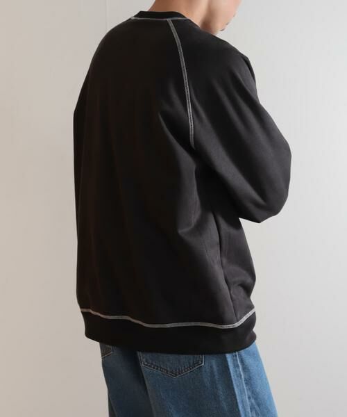 SENSE OF PLACE by URBAN RESEARCH / センスオブプレイス バイ アーバンリサーチ スウェット | ラグランフェイクスエードスウェットシャツ | 詳細4